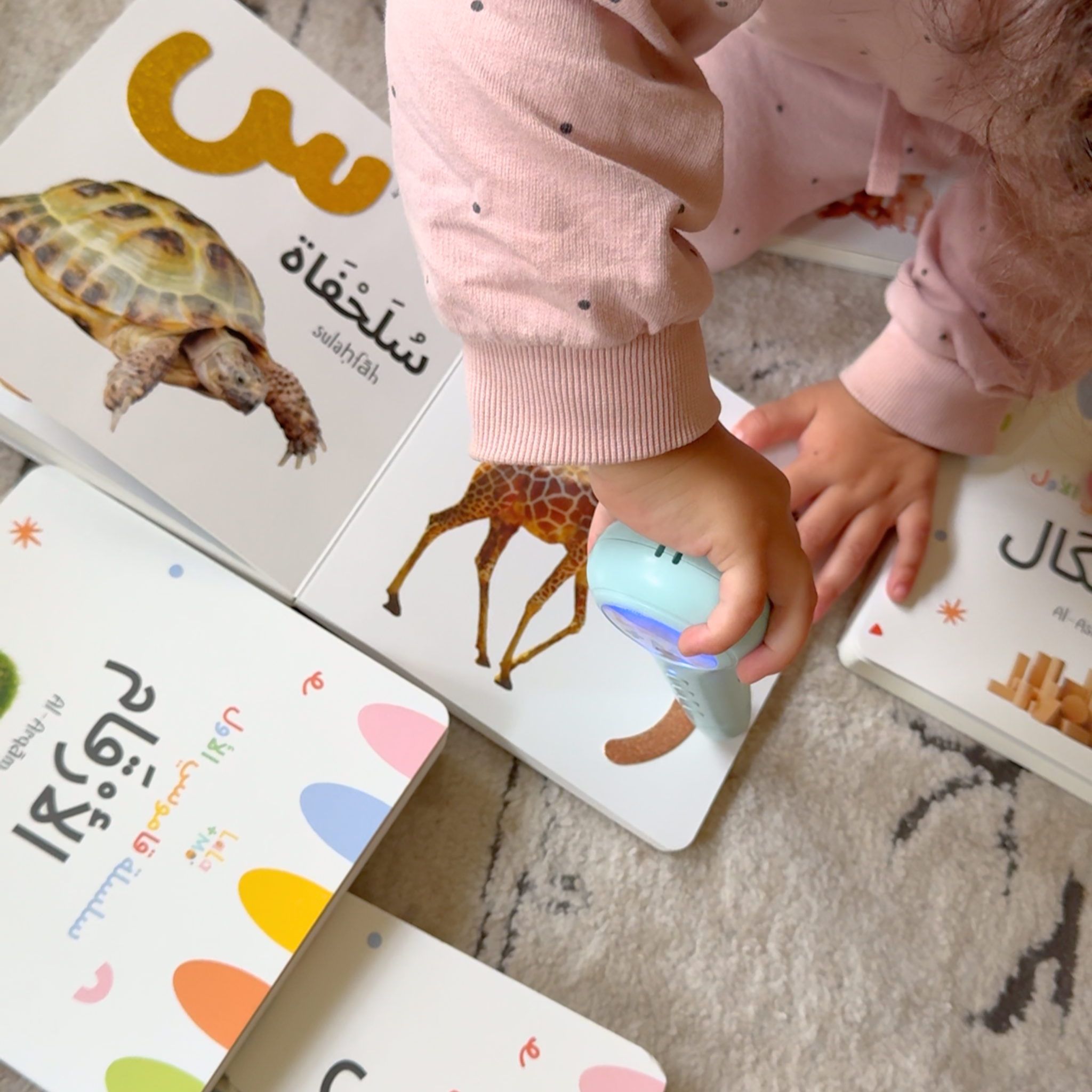 SET OF SIX BOARD BOOKS- My First Arabic Dictionary – Montessori Board Books (PRE-ORDER)