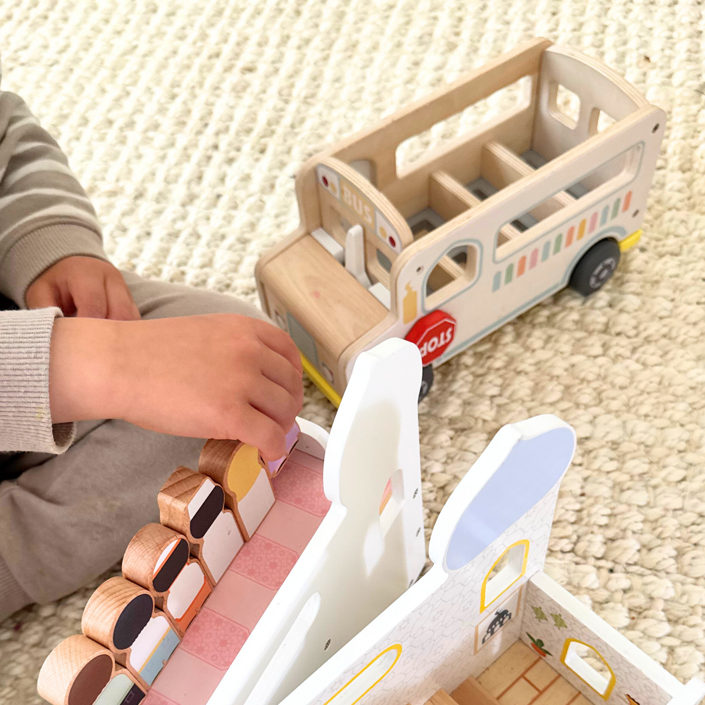 The Wooden Busy Bus (PRE-ORDER)