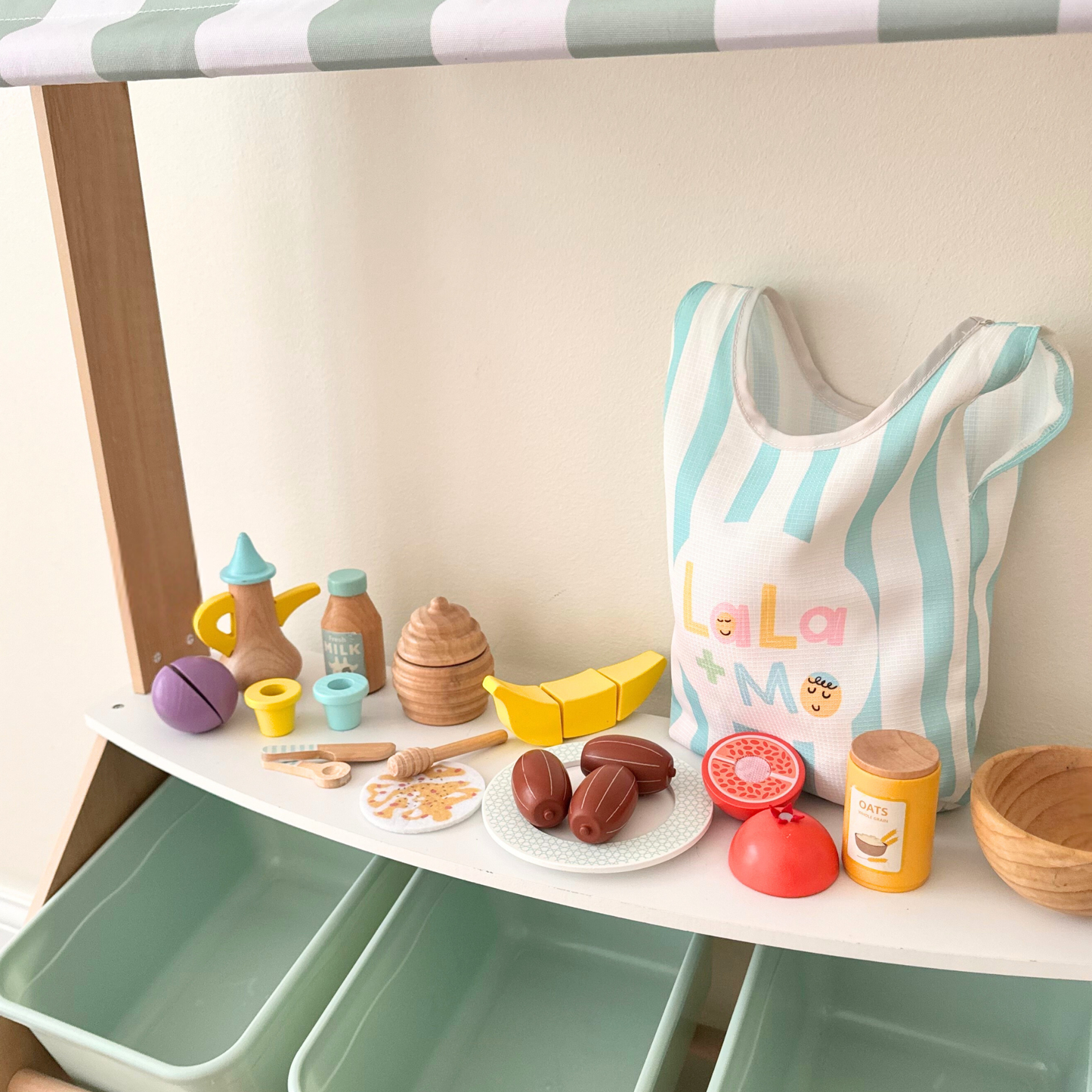 Eat the Sunnah Play Food Set with Shopping Bag