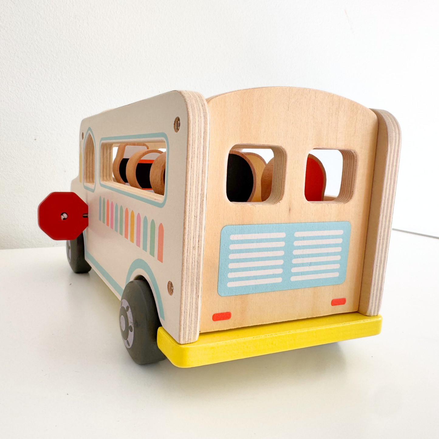 The Wooden Busy Bus (PRE-ORDER)