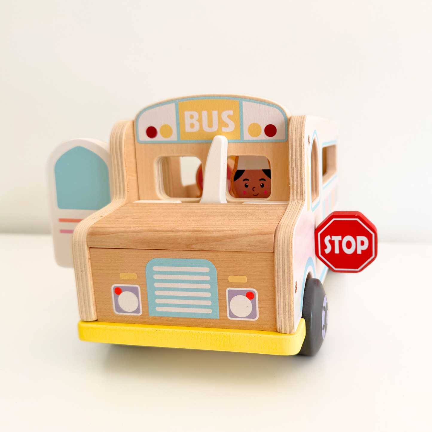 The Wooden Busy Bus (PRE-ORDER)