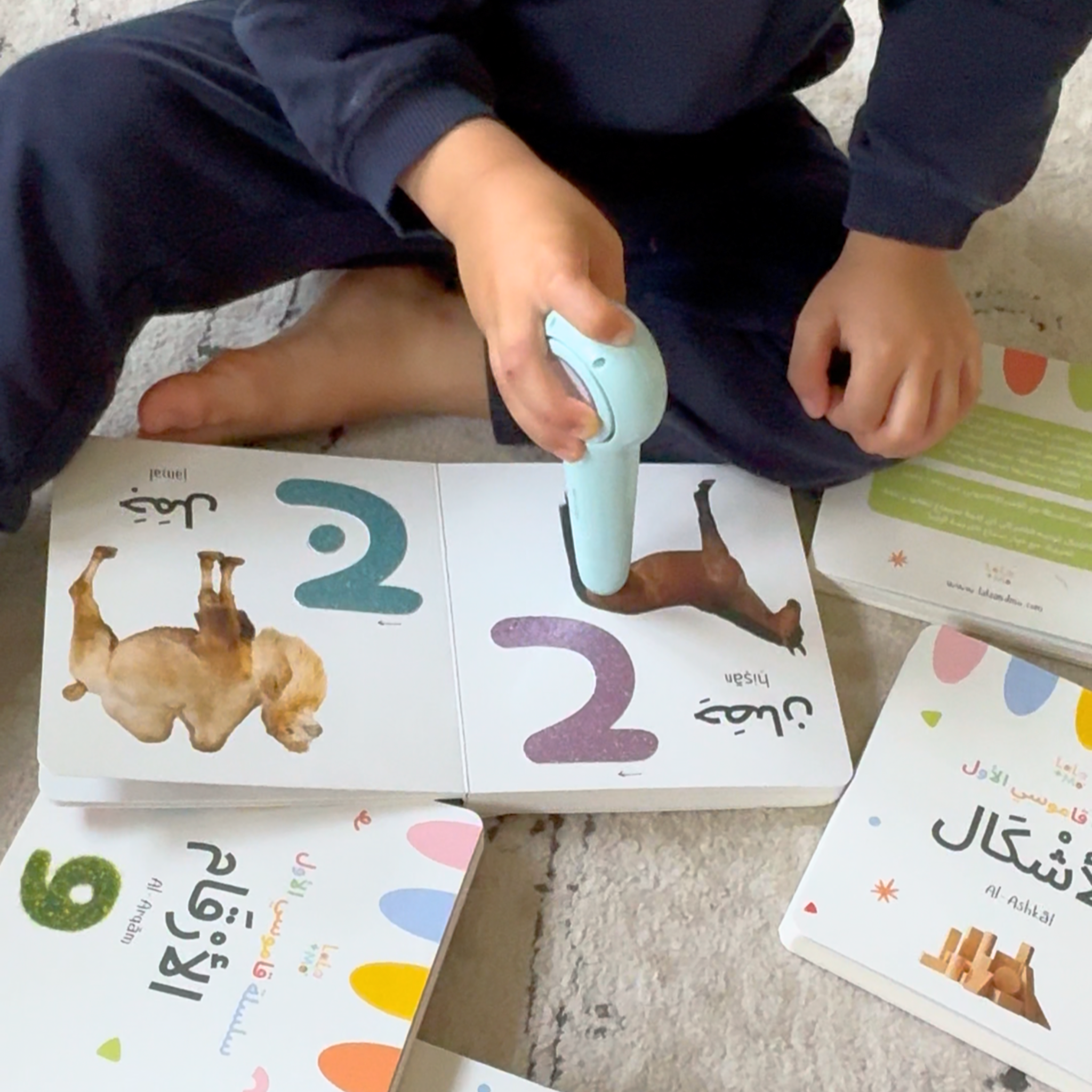 SET OF SIX BOARD BOOKS- My First Arabic Dictionary – Montessori Board Books
