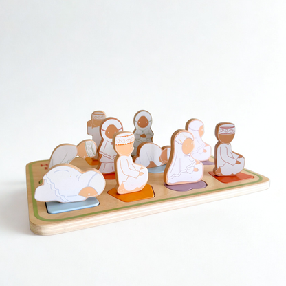 لغز خطوات الصلاة