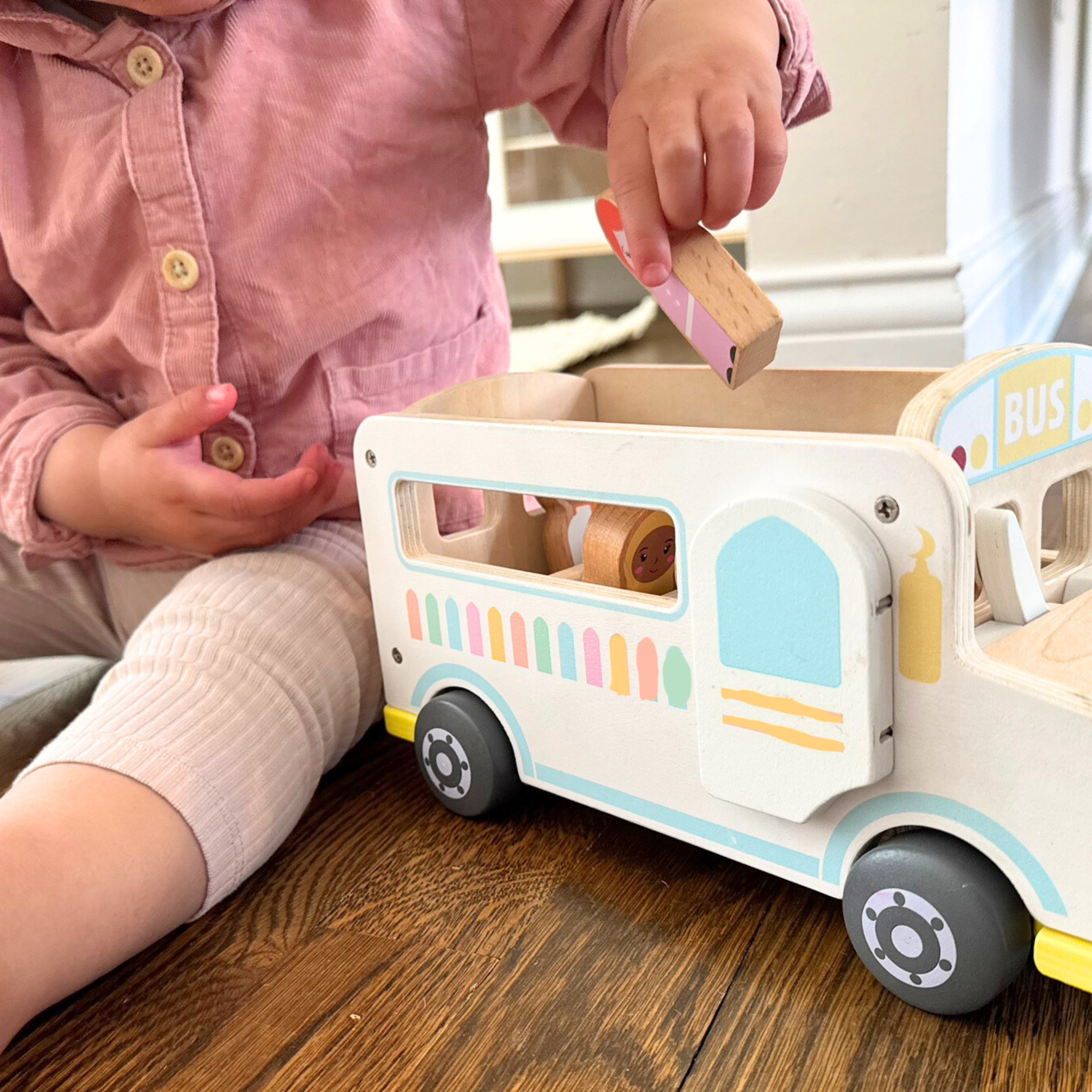 The Wooden Busy Bus