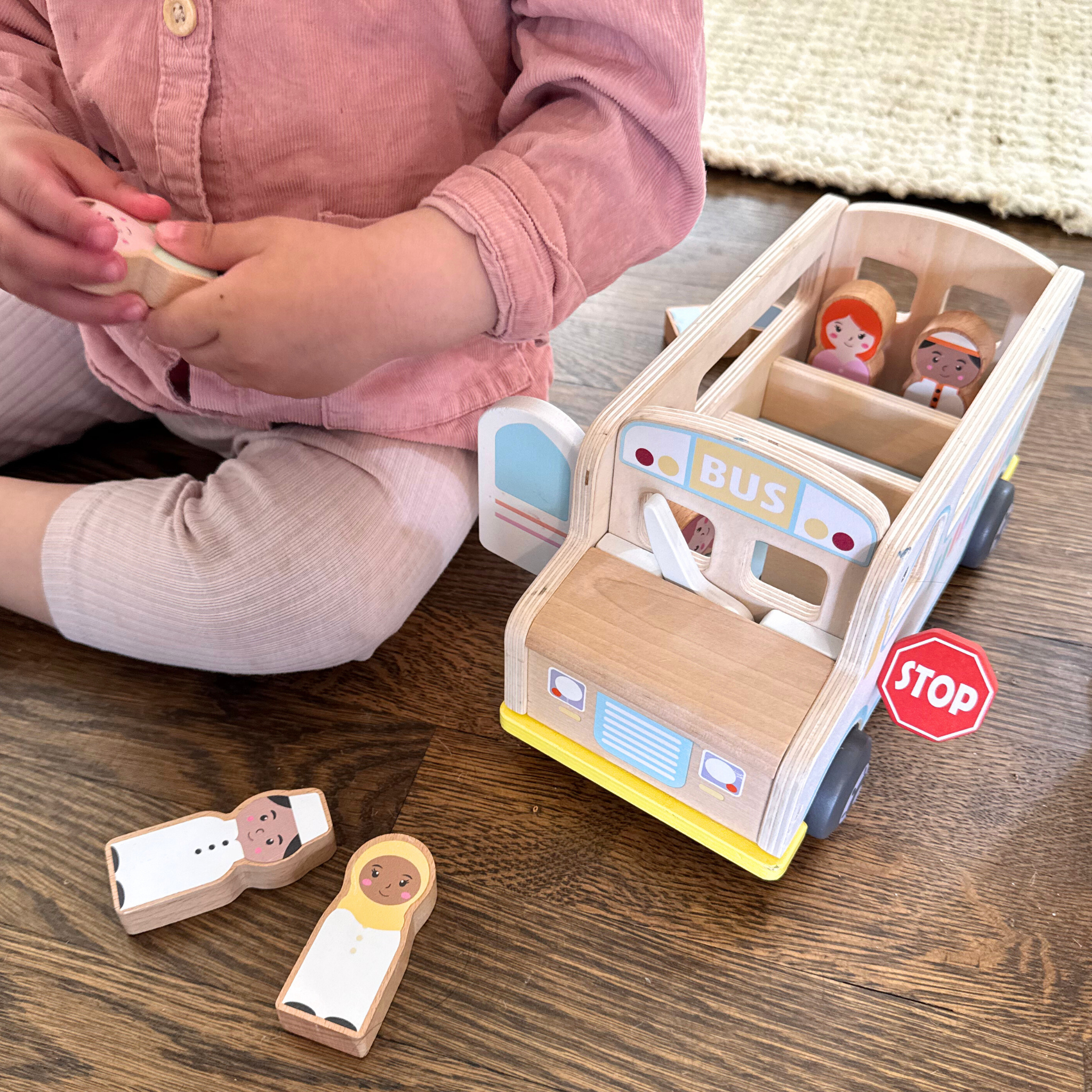 The Wooden Busy Bus