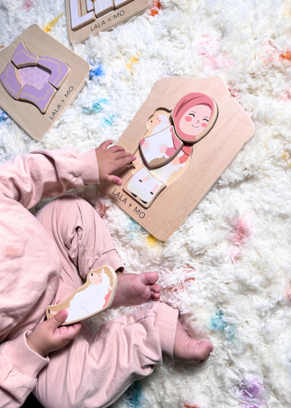 Muslim girl, Muslim boy, Prayer Rug, and Masjid/Mosque