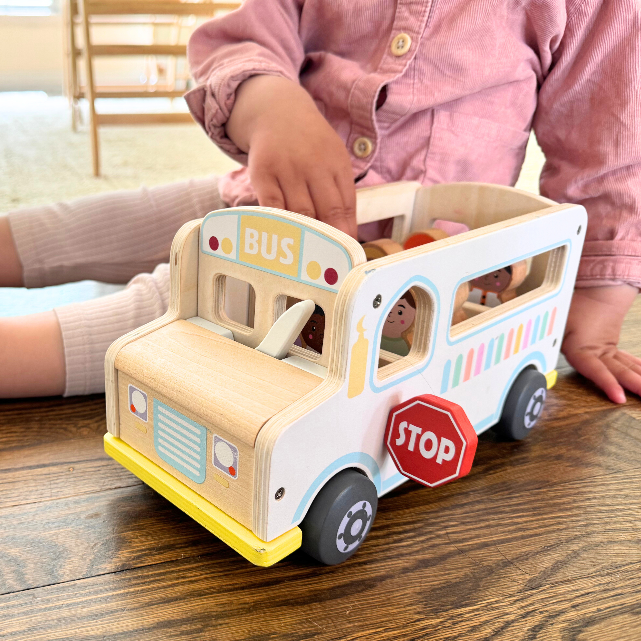 The Wooden Busy Bus