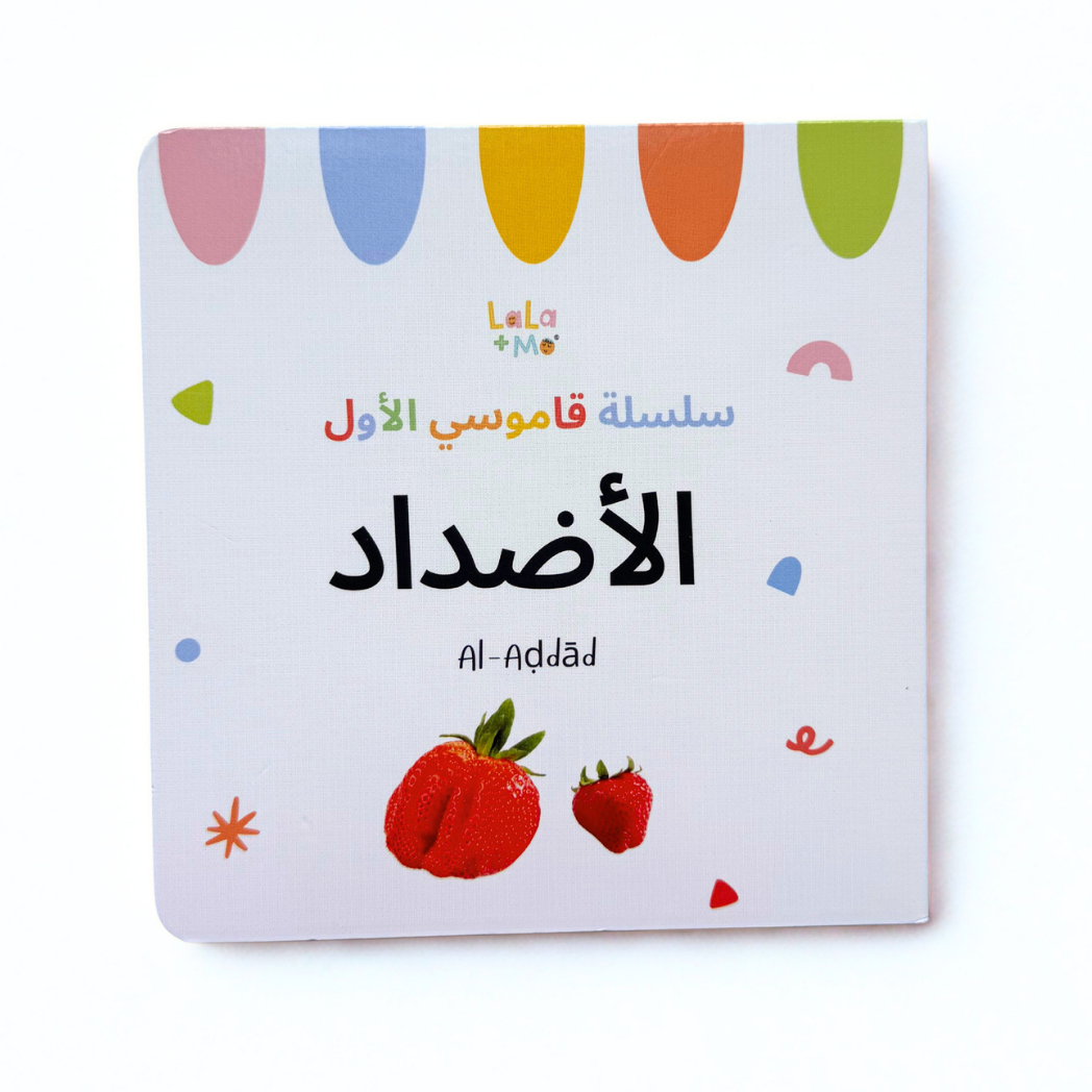 SET OF SIX BOARD BOOKS- My First Arabic Dictionary – Montessori Board Books