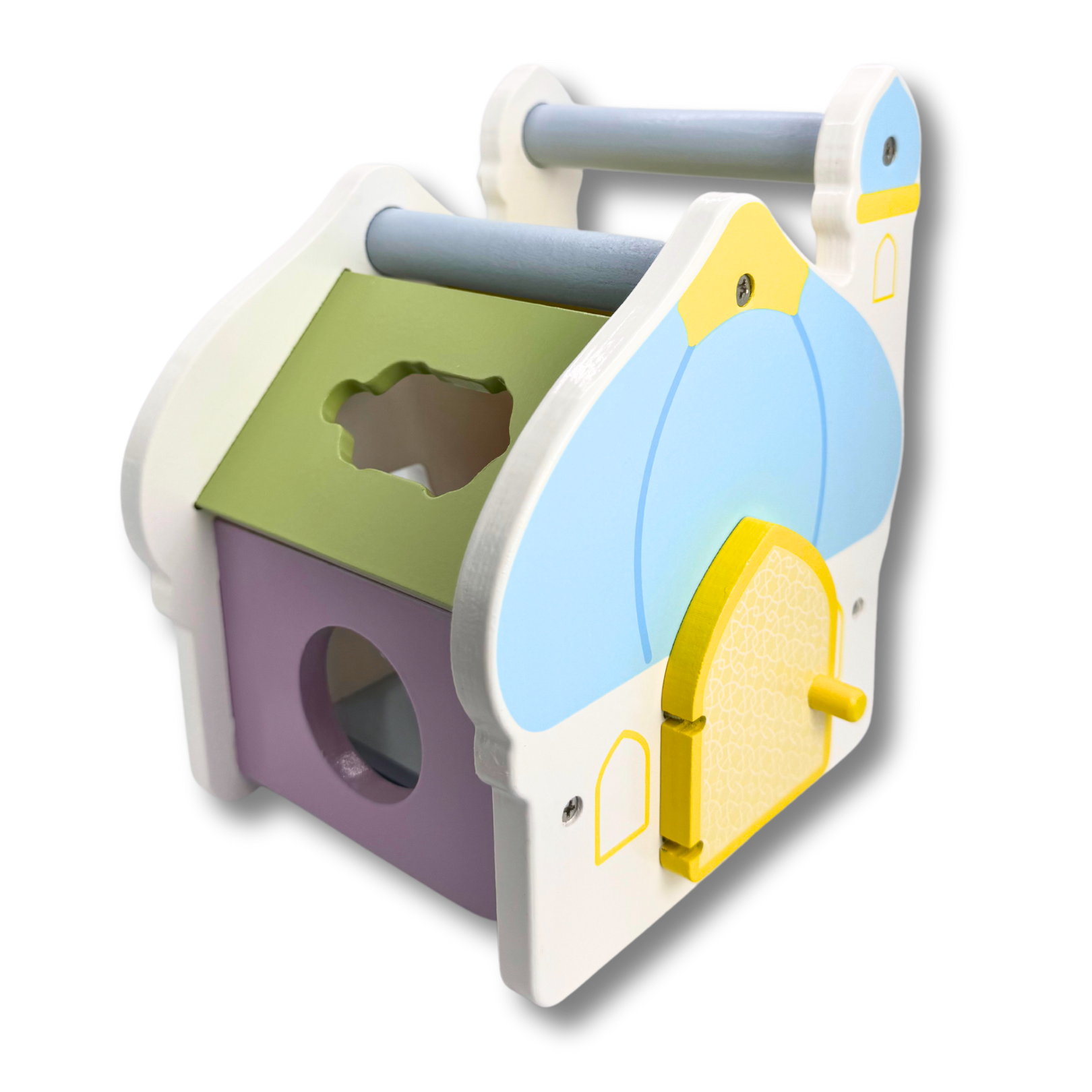 muslim kids mosque masjid wooden toy shape sorter islamic symbols