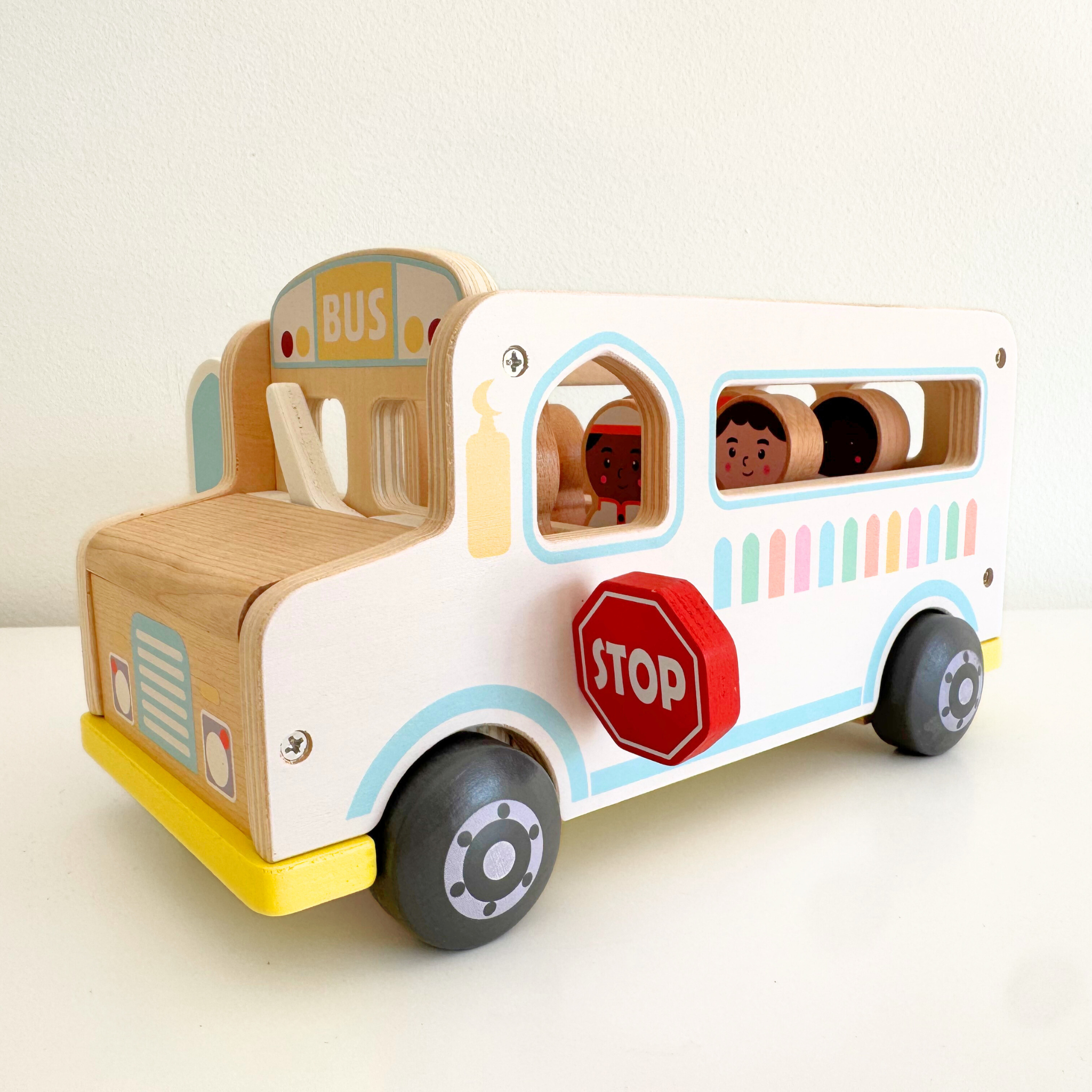 The Wooden Busy Bus