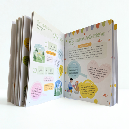 Illustrated Juzu’ Amma Book for Kids Part 1: Ash-Shams to An-Nas