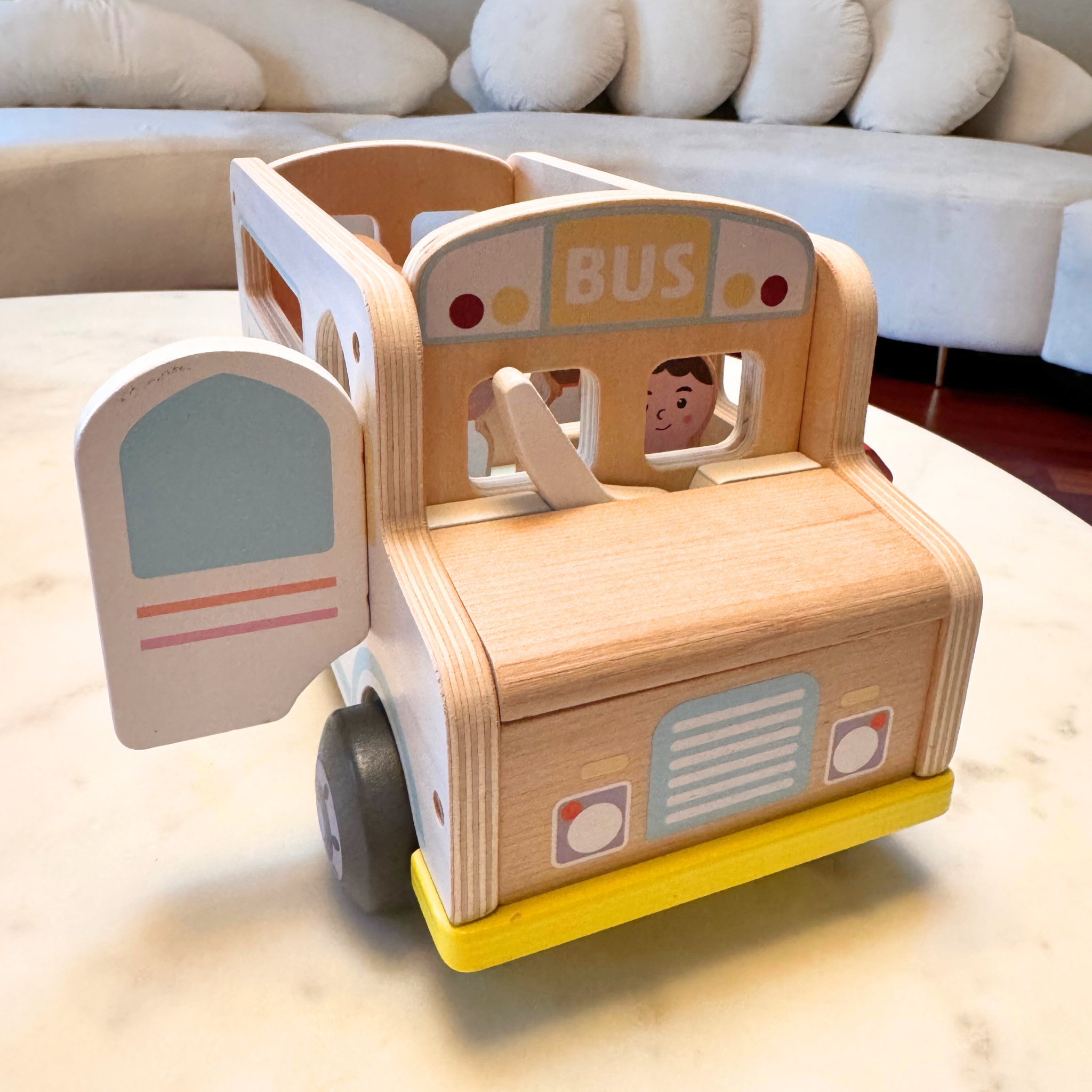 The Wooden Busy Bus